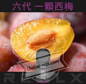 原裝正品RELX悅刻六代煙彈/菸彈（一顆西梅）3入